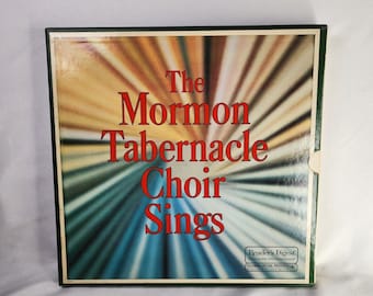 The Mormon Tabernacle Choir Sings 1973 Readers Digest 5 LP Box Set Vinyl