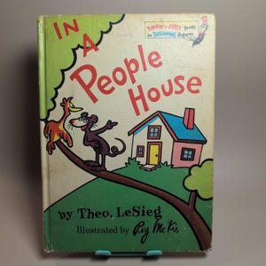 In einem Volkshaus HK-Theo. LeSieg Vintage Dr. Seuss 1972 Kinderbuch Rare