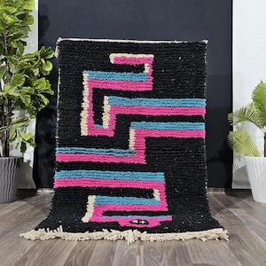 Custom Moroccan Rug , Fabulous Boujad Rug, Authentic Moroccan Rug, Azilal Rug, Abstract Carpet, Handmade Moroccan Rug, Custom Bohemian Rug