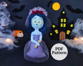 PDF PATTERN. Evil Mr. Meeseeks Rick and Morty Felt Sewing Pattern