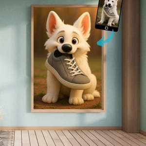 Custom Pixar-Style Portrait from Photo | Animated Family, Couple, Pet, Wedding, Gift Illustration | Digital Cartoon Drawing
