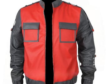 【超希少・美品】マーティ着用風ジャケット／バック・トゥ・ザ・フューチャー2風 超希少・美品】マーティ着用風ジャケット／バック・トゥ・ザ