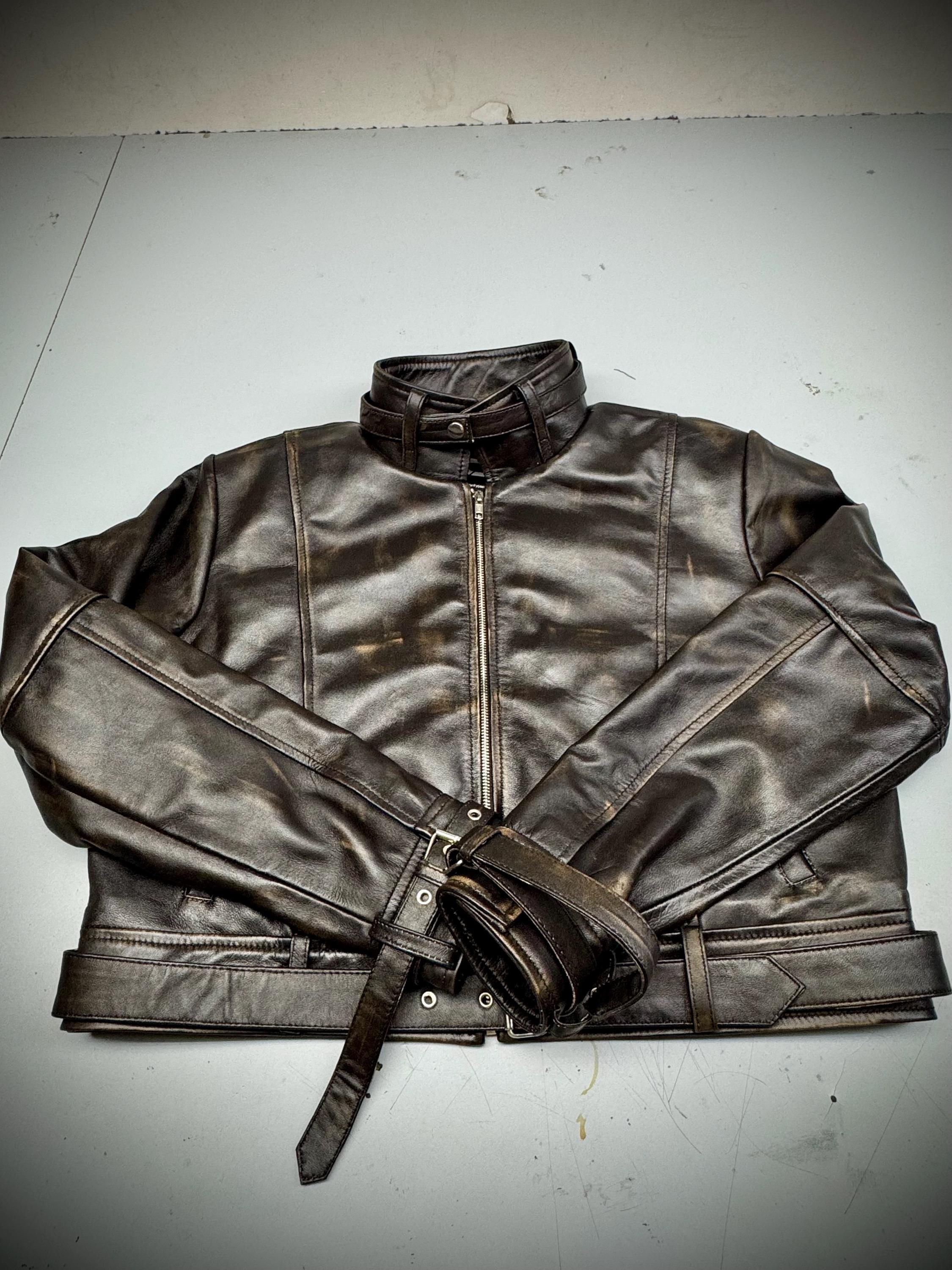 Vintage Bates Leather Jacket - Etsy