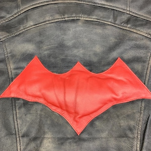 Red Hood Leather Jacket Arkham City Cosplay – Jason Todd Biker Hooded Jacket – Gaming Costume, Halloween Outfit, Gift for Gamers