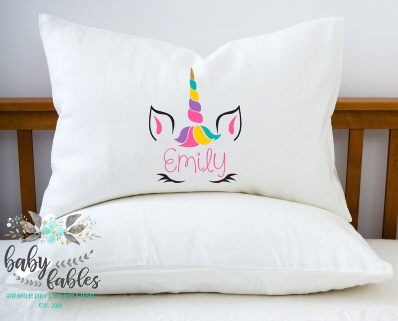 unicorn bed pillow