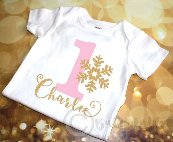 personalized first birthday shirt girl