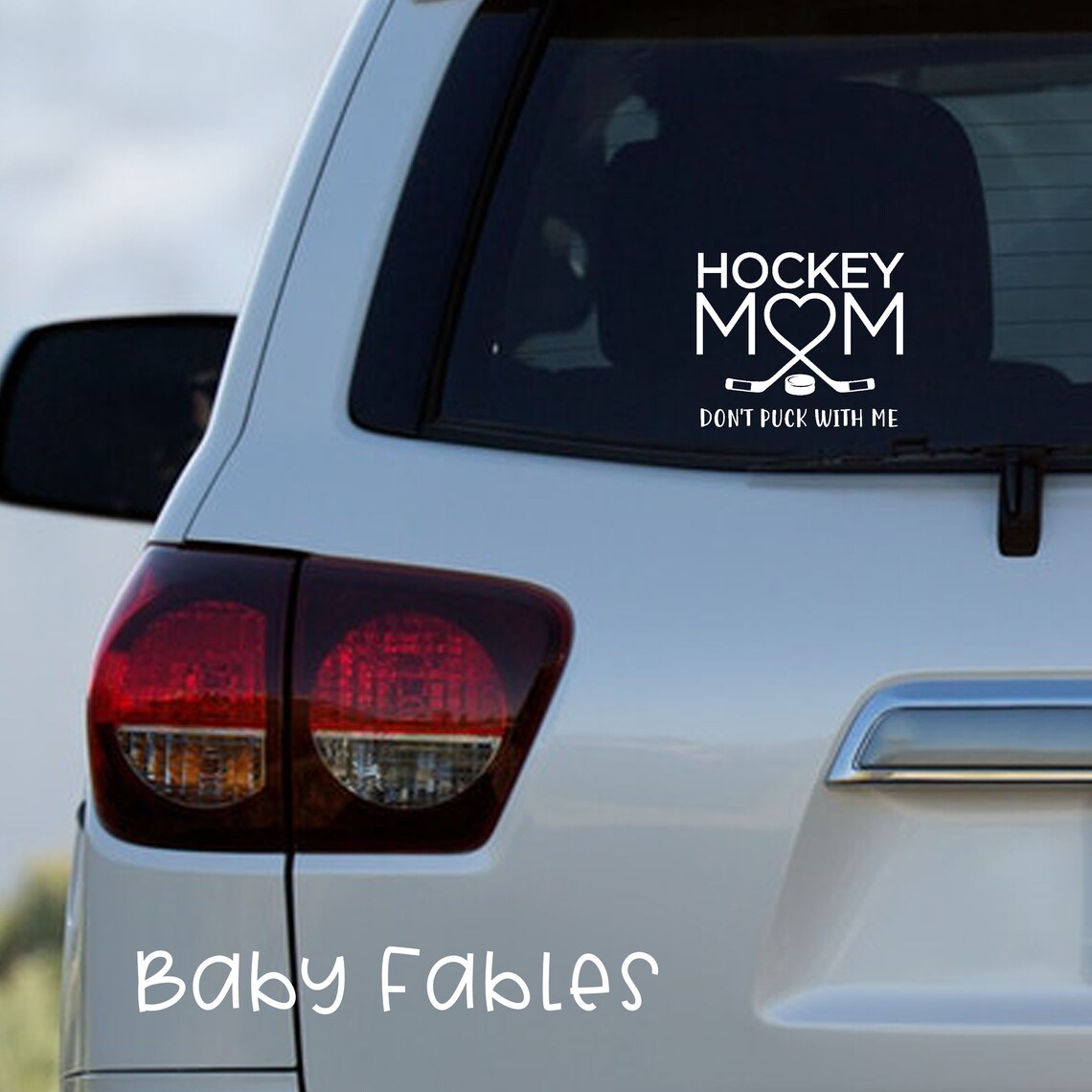 Hockey Mom Vinyl Decal Hockey Mom Sticker Vinyl Car Decal Etsy