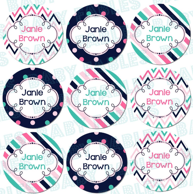 Daycare Labels Round Waterproof Labels Waterproof Stickers Etsy