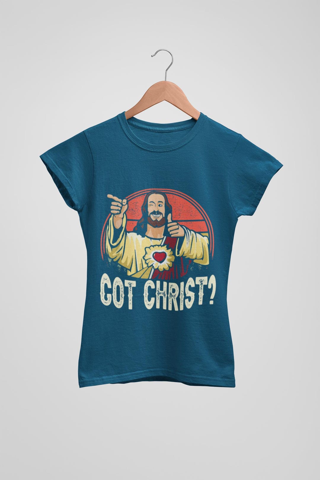 T-shirt personnalisé Bootleg Got Christ, illustration de Jésus rétro ...