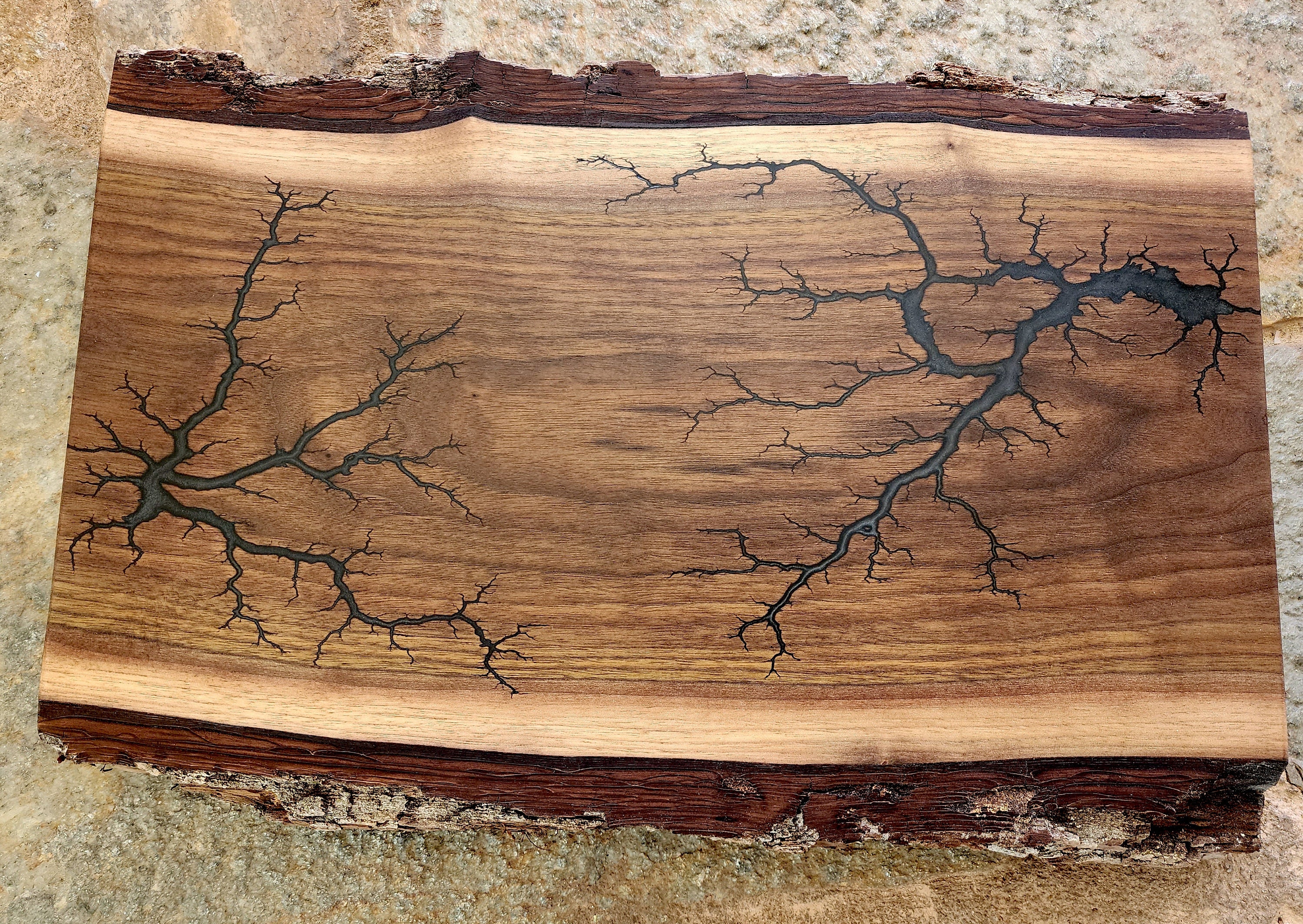 You've Never Seen A Piece Like This FRACTAL WOOD BURNING 
