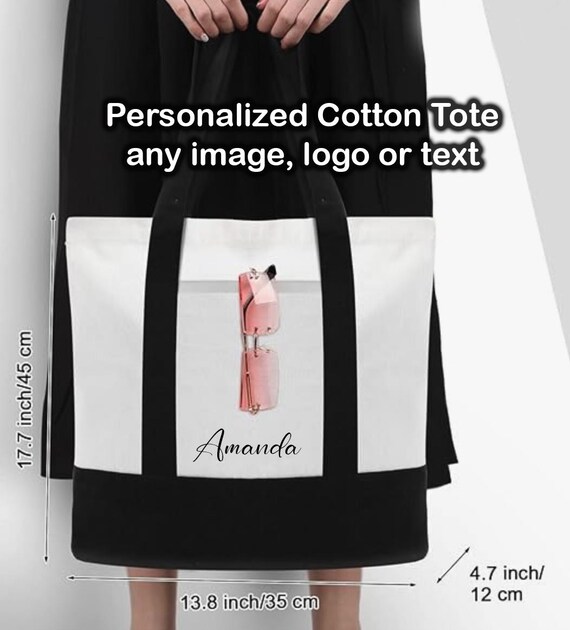 Etsy personalized tote bags sale