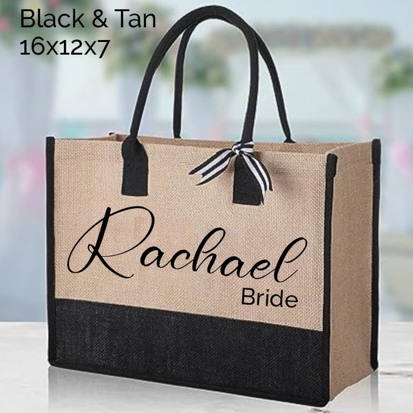 Personalized Tote Bags, Bridesmaids Gift, Personalized Bags, Personalized Gift Bags, Logo Gift Bags, Custom Gift Bag, Custom Tote, Gift Tote