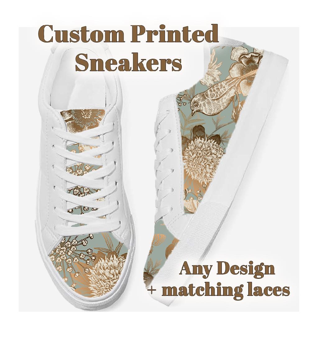 Custom Printed Sneaker, Personalized Sneaker, Sneaker Gift, Bridesmaids Gift, Logo Sneaker, Custom Shoes, Personalized Shoes, Custom Sneaker