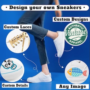 Custom Printed Sneaker, Personalized Sneaker, Sneaker Gift, Bridesmaids Gift, Logo Sneaker, Custom Shoes, Personalized Shoes, Custom Sneaker