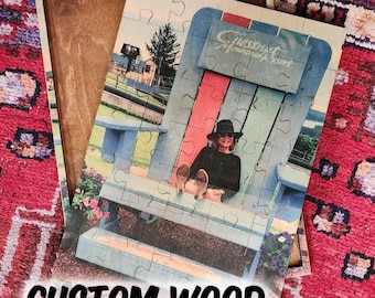 Custom Wood Photo Puzzle, Wood Puzzle, Puzzle Gift, Wedding Puzzle, Personalized Puzzle, Custom Puzzle, Custom Wedding Gift,  Photo Gift