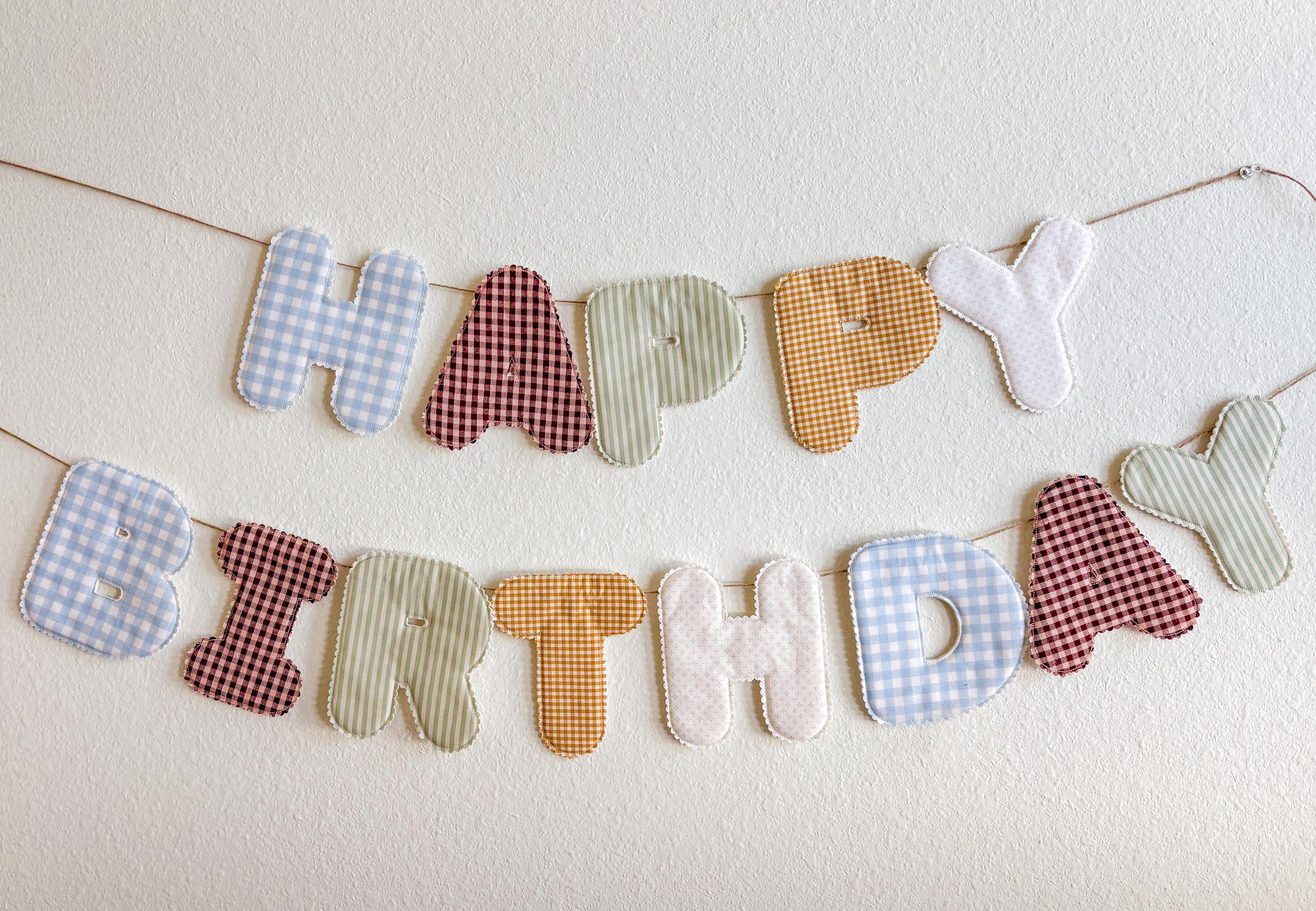 フェルトガーランドの誕生日 - Etsy 日本