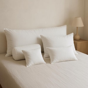 17x37 Decorative Pillow Insert –Synthetic Down Pillow Form Insert for Craft and Pillow Sham / Alternative Down / Micro Denier