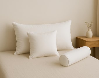 13x21 Inches Pillow Insert – Synthetic Down Alternative Form for Sham, Sofa or Bed | Soft, Feather-Free, Hypoallergenic Cushion
