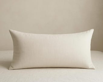 Plüsch 14x48 Kissen Form - Hypoallergene Mikrofaser Daunen Alternative Einlage für Bett, Couch oder Bastelgebrauch