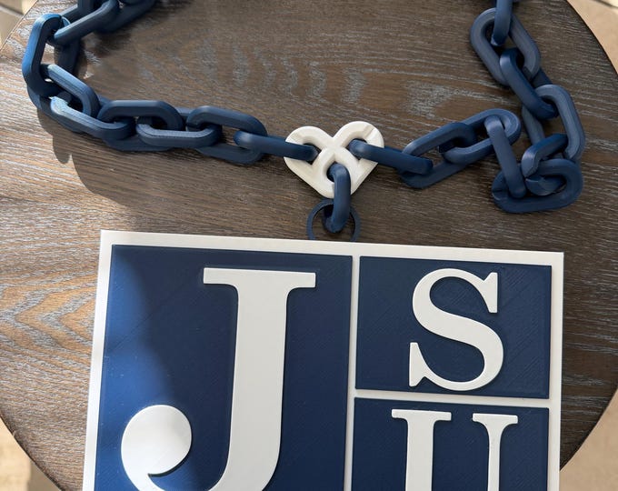 JSU Tigers Hype Chain: 3D Printed Game Day Necklace