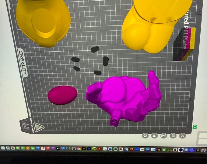 Golden/Black Frieza Inspired Controller Holder Digital Design