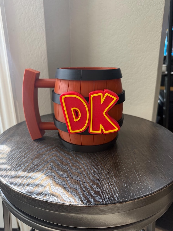Tasse TV Rétro Donkey Kong – Effet Thermique – 500 Ml – Cadeau Geek