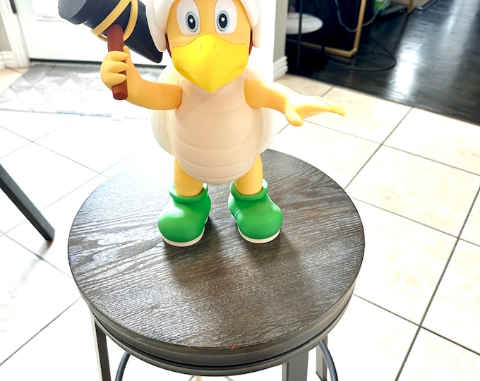 3D Printed Hammer Bro Figure: Mario Fan Art Villain, PlayCo 3D Model