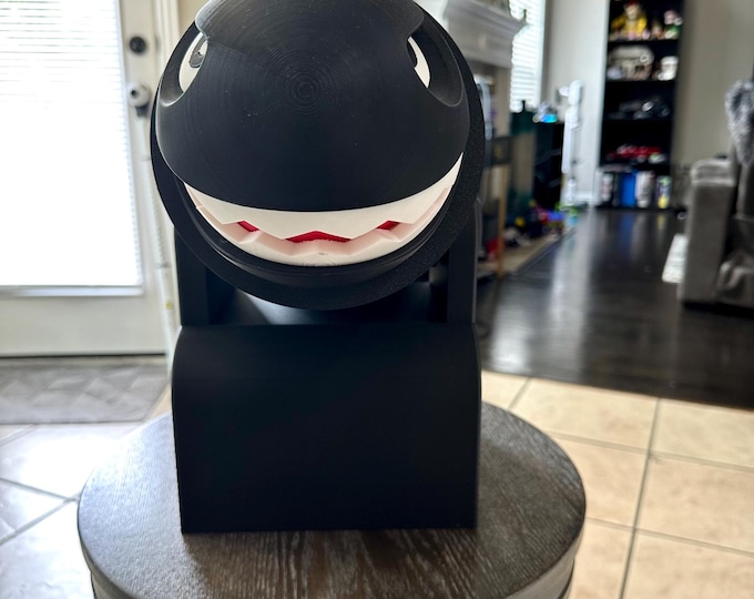 3D Printed Banzai Bill Figure with Cannon: Nintendo Fan Art Display