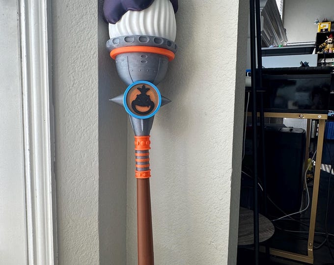 3D Printed  Magic Paintbrush – Cosplay Prop and Gamer Room Decor