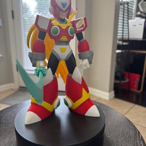 Zero impreso en 3D - Fan art de Mega Man X