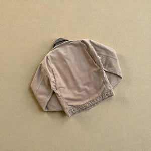 1990s Carhartt Detroit Jacket Khaki – Vintage Canvas Workwear – Unisex Gift image 3