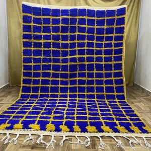Custom Moroccan Rug 8x10, Christmas Gift Rug, Wool Rug, Ladies Rug, Berber Rug Made of Wool, Soft Rug Gift for Mom,Oh Baby Shower Decor
