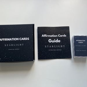 Cartes d'affirmation positive - Renforcez la confiance en soi, l'autonomisation, la motivation au quotidien