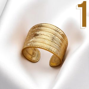 Adjustable Minimalist Stainless Steel Rings – Dainty Open Band Rings – Modern Everyday Jewelry  Options