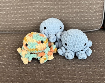 Crochet Amigurumi Octo Plushie | Octopus, Sea creature
