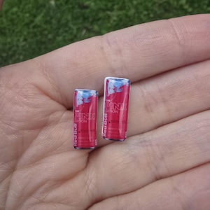 Red bull earrings