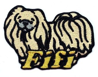 Affenpinscher Dog Custom Iron-on Patch With Name Personalized Free