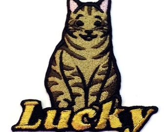 Tabby Custom Personalized Iron-on Patch