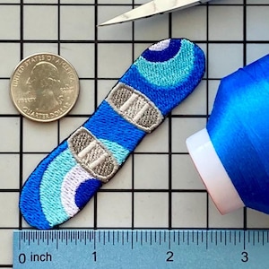 Snowboard Patch Iron on No Name