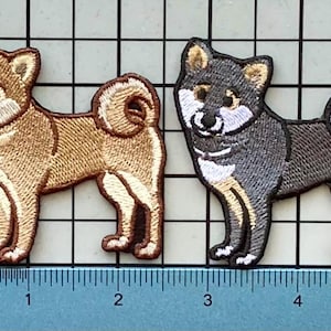 Shiba Inu Dog Patch Iron on No Name