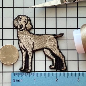 Weimaraner Dog Patch Iron on No Name