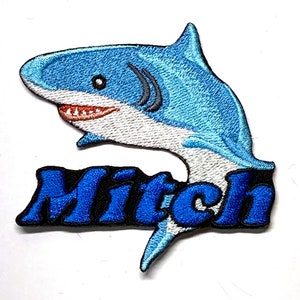 Shark Custom Personalized Iron-on Patch