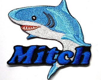 Shark Custom Personalized Iron-on Patch