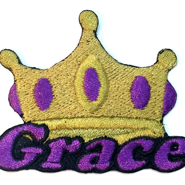 Crown Custom Personalized Iron-on Patch