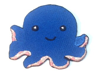Octopus Iron on Patch No Name