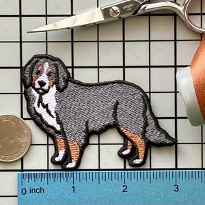 Bernese  Mountain Dog Patch Iron on No Name