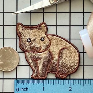 Wombat Patch Aufbügler No Name