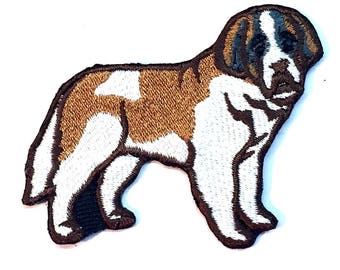 Saint Bernard Iron on Patch No Name