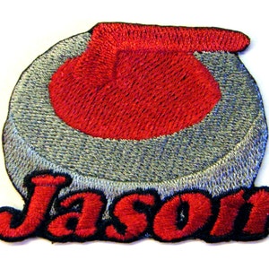 Curling Stone Custom Personalized Iron-on Patch