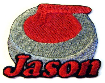 Curling Stone Custom Personalized Iron-on Patch